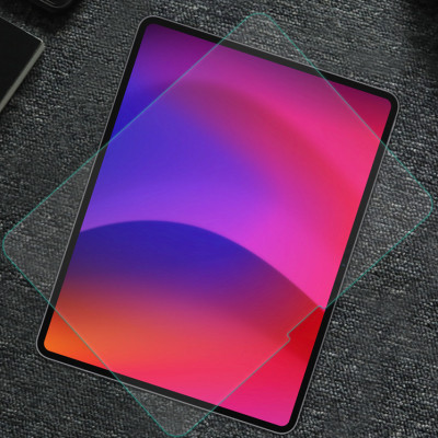 Miếng dán màn hình kính cường lực Nillkin cho iPad Pro 13 inch 2024 M4 / iPad Pro 11 inch M4 2024 / iPad Air 11 inch M2 / iPad Air 13inch M2 Amazing H+ (mỏng 0.2 mm, vát cạnh 2.5D, chống trầy, chống va đập) - Hàng Chính Hãng