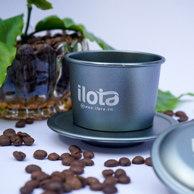 Phin nhôm cao cấp nhiều màu pha cà phê ILOTA dùng công nghệ Anode có độ bền vĩnh cửu, giữ nhiệt tốt