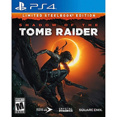 Đĩa Game Ps4: Shadow Of Tomb Raider SteelBook Edition - Hàng Nhập Khẩu