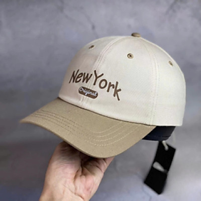 Nón kết, mũ lưỡi trai New york Original phối vải kaki form chuẩn thời trang siêu đẹp (Ảnh thật)