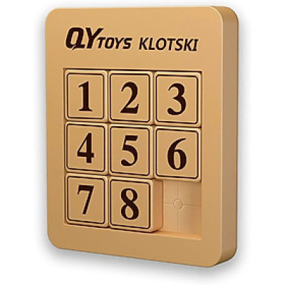 QYToys - EQY804 Bộ xếp hình chữ số (8 Puzzle lite) (KT 18x15x1.8cm)