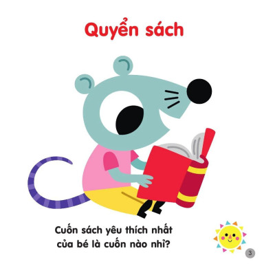 Sách 200 Từ Vựng Mẹ Cùng Con Học Nói - Những Từ Bé Nói