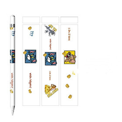 Miếng Dán Bút Skin Dành Cho Apple Pencil 1/2 Bộ 3 Hình Chống Trầy- Hàng chính hãng
