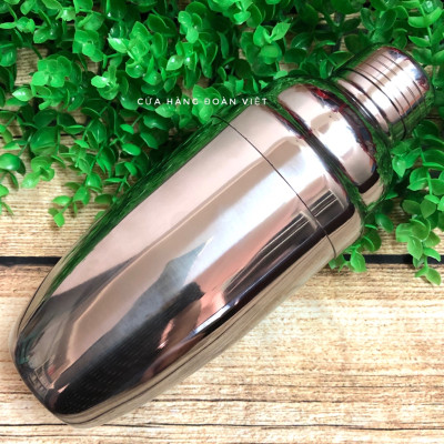 Bình Lắc Shaker Inox Dày 750cc/ 550cc - Pha Chế Cocktail , Trà Sữa