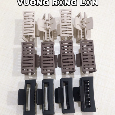 Kẹp Tóc Màu Trơn Kiểu Dáng Thanh Lịch Cho Nữ