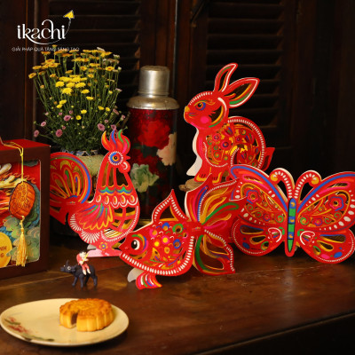 Lồng đèn Trung Thu - Lồng đèn trang trí "Ký ức tuổi thơ" hình Thỏ siêu to