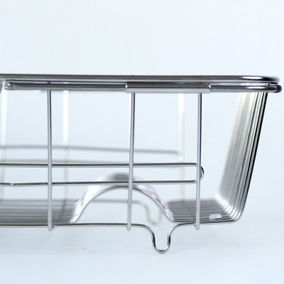 Khay để chén đĩa rau quả gác chậu rửa inox 304 Hobby Home Decor KDC3