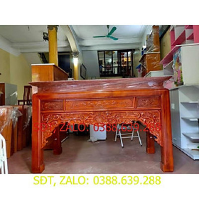 Án Gian Thờ Gỗ Cẩm Vàng