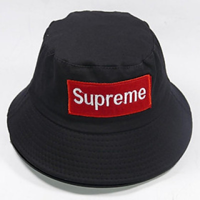 Mũ tai bèo vành nhỏ nón tai bèo nam nón Bucket Su.pre.me với chất liệu cotton cao cấp thoáng mát