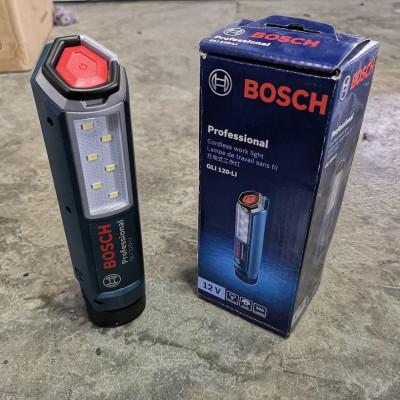 ĐÈN PIN CHIẾU SÁNG 12V BOSCH GLI 120-LI (SOLO) - HÀNG CHÍNH HÃNG