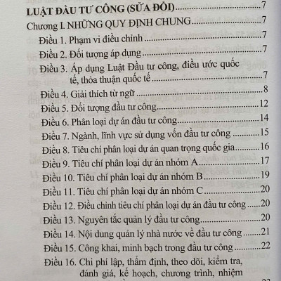 Luật Đầu Tư Công