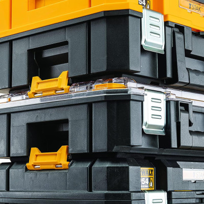 THÙNG ĐỒ NGHỀ T-STAK (440X 337X119)MM DEWALT DWST82968-1 - HÀNG CHÍNH HÃNG