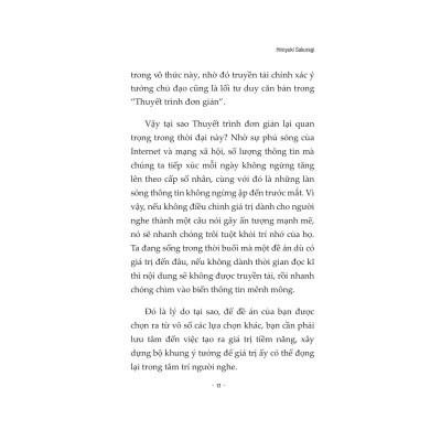 Trình Bày Thuyết Phục, Kế Hoạch Rõ Ràng, Kết Quả Thực Tế