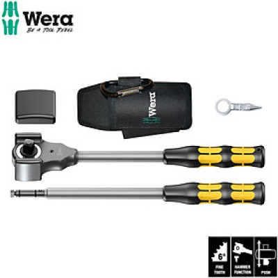 Bộ dụng cụ búa kết hợp tay vặn 8002c koloss all inclusive set with 1/2" drive, Wera 05133862001