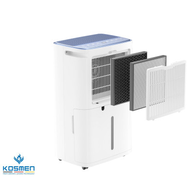 Máy Lọc Không Khí Và Hút Ẩm Kosmen KM-30N, Lọc Chuyên Sâu, Kết Nối Wifi Bằng App - Hàng Chính Hãng