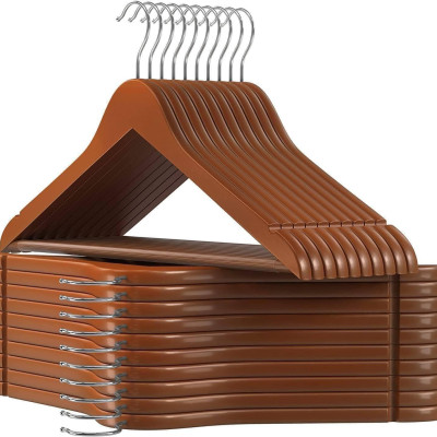 Bộ 20 móc treo đồ bằng gỗ Songmics Hàng Chính hãng