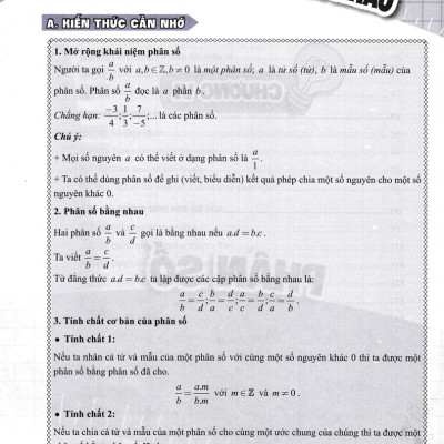 Củng Cố Và Ôn Luyện Toán 6 - Tập 2 - MEGA