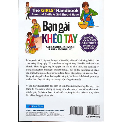 Sách - Bạn Gái Khéo Tay - Nhóm Kỹ Năng Cần Thiết Cho Bạn Gái - First News