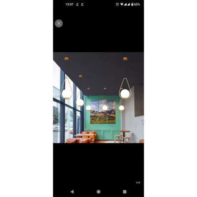 Đèn thả,đèn trang trí,đèn thả cầu, đèn decor, đen thả chao tròn - TH744 - TH 746 khuyến mãi đèn điện led DT