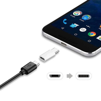 Đầu Chuyển Đổi Cổng Micro Usb Sang Type C - Hàng Nhập Khẩu