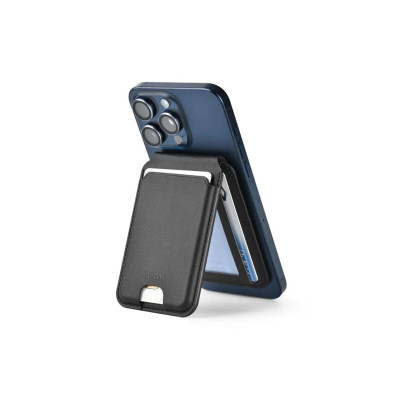 Ví da đựng Card từ tính WiWU Mag Wallet Pro ATM Visa tích hợp giá đỡ đa năng Card Holder cho iPhone 16 15 14 13 12 S22 S23 S24 Z FLlip Fold - Hàng nhập khẩu