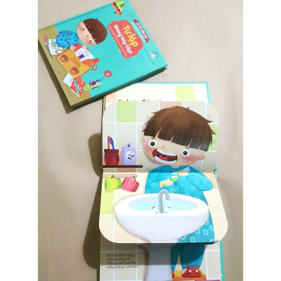 Sách - Lật mở cùng con - Tự lập không hấp tấp