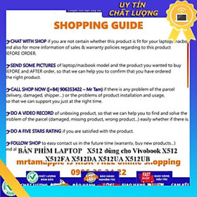BÀN PHÍM LAPTOP  X512 dùng cho Vivobook X512 X512FA X512DA X512UA X512UB - Hàng Nhập Khẩu New Seal