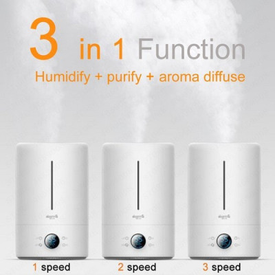 Máy Phun Sương Tạo Độ Ẩm Cao Cấp Deerma F628S (5L) - Hàng Chính Hãng