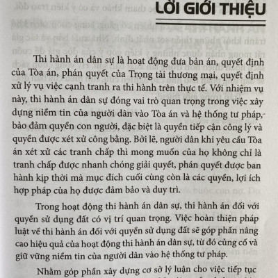 Thi hành án đối với quyền sử dụng đất theo pháp luật Việt Nam hiện hành