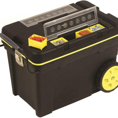 HỘP DỤNG CỤ (NHỰA) CÓ BÁNH XE (61X42X38)CM STANLEY 1-92- 904 - HÀNG CHÍNH HÃNG