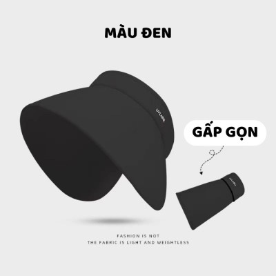Mũ Chống Nắng Vành Siêu Rộng Che Kín 99% Tránh Tia UV, Vành Rộng Che Phủ Đến Cổ Chống Nắng An Toàn