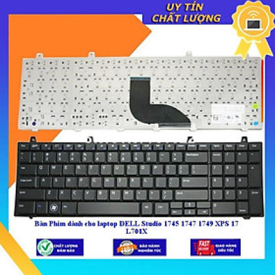 Bàn Phím dùng cho laptop DELL Studio 1745 1747 1749 XPS 17 L701X - Hàng Nhập Khẩu New Seal