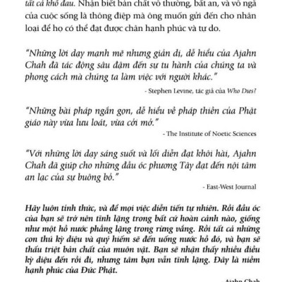 Tâm Tĩnh Lặng (Tái Bản 2024)