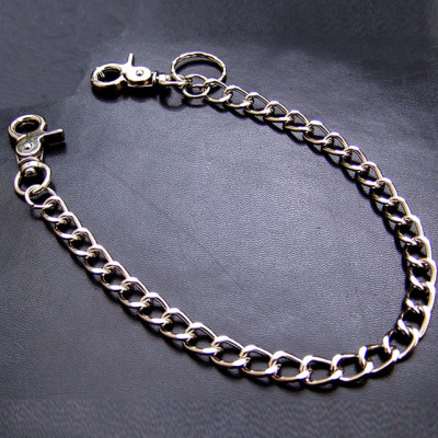 Dây xích đeo quần V.5 (Màu Bạc Dài 62 cm)