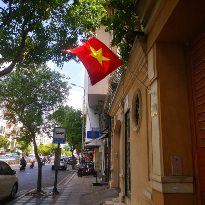 Bộ sản phẩm giá treo cờ A2