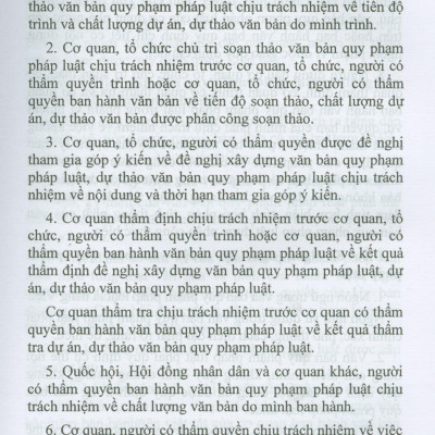 Luật Ban Hành Văn Bản Quy Phạm Pháp Luật Và Văn Bản Hướng Dẫn Thi Hành (Tái bản)