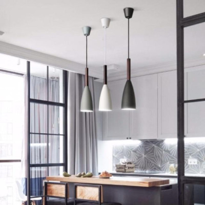 Bộ đèn thả 3 chao vs 3 bóng, đèn trang trí, đèn cafe, đèn phòng bếp