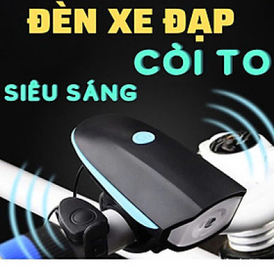 Đèn Xe Đạp Năng Lượng Mặt Trời Siêu Sáng: Có Sạc Pin, Còi Báo, Chống Thấm Nước Cao Cấp