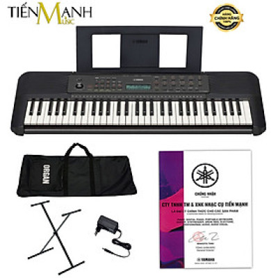 Bộ Đàn Organ Yamaha PSR-E283 - Đàn, Chân, Bao, Nguồn Keyboard PSR E283 Hàng Chính Hãng
