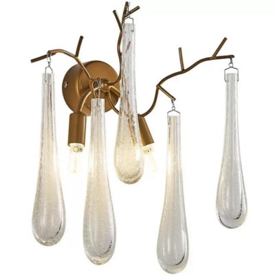 Đèn chuẩn số 1Đèn tường Ca Sỹ Pha Lê cao cấp, đèn dán tường phale, đèn trang trí, đèn decor DT1128 DT