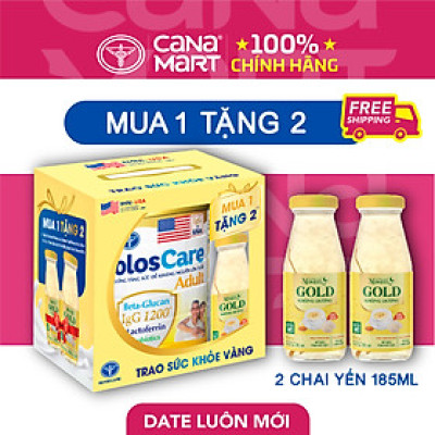Sữa bột Nutricare ColosCare Adult tăng cường sức đề kháng cho người lớn tuổi (800g)