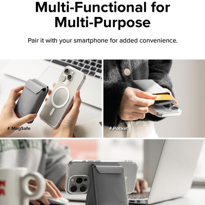 Ví kiêm giá đỡ RINGKE Stand Wallet / Pocket Magnetic - Hàng Chính Hãng