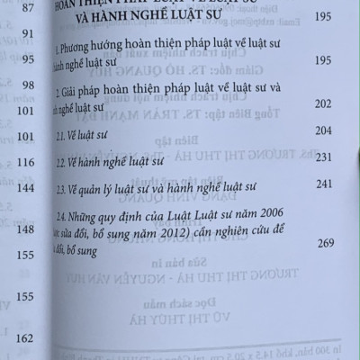 Thể chế về luật sư và hành nghề luật sư trong nhà nước pháp quyền