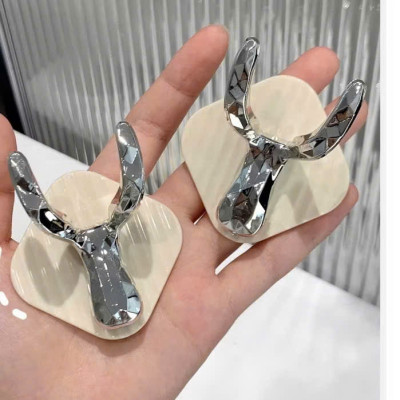 Set 4 Miếng Móc Treo Sừng Hươu Cao Cấp, Chịu Lực 10kg, Móc Hút Chân Không Tiện Lợi - HÀNG CHÍNH HÃNG MINIIN