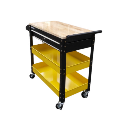 Tủ đồ nghề 1 ngăn kéo có mặt bàn gỗ Stronger Tool