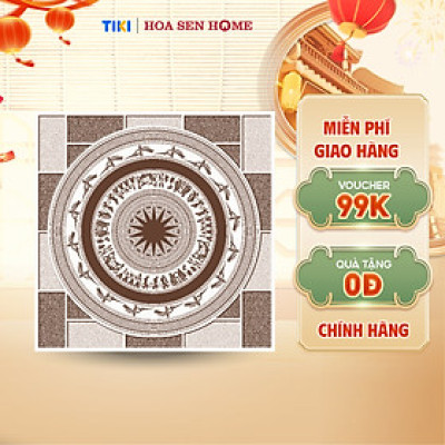 Gạch sân vuờn bán sứ LUSTILE VNRHY0500500002 bề mặt sugar, độ hút nước thấp, kích thước 500mmx500mm, thùng 6 viên - Hàng chính hãng