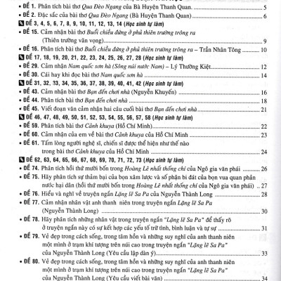 270 Đề Và Bài Văn Hay Lớp 8
