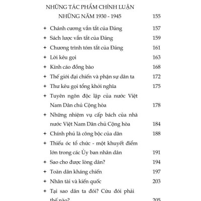 Một số tác phẩm chính luận tiêu biểu