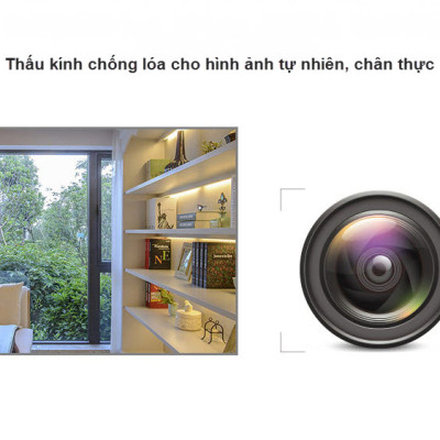 ROGTZ - Webcam học Online cho máy tính AEBell BL-U22W Độ phân giải HD 720P Micro thu âm đa hướng Quay 360 độ Trục xoay linh hoạt Chỉnh sáng thông minh Cáp dài 1,5m USB 2.0  Tương thích nhiều HĐH Dễ cài đặt Dễ sử dụng - Hàng Chính Hãng