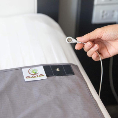 Tấm ga ngủ nối đất GAIA kích thước 193x203 cải thiện giấc ngủ, giảm căng thẳng